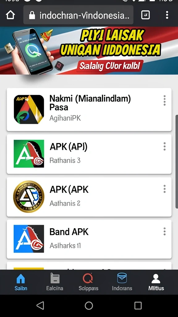Aplikasi mapna777 Ringan untuk Android screenshot 1